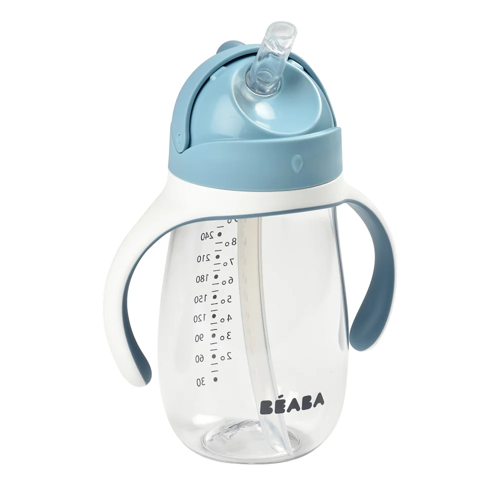 Beaba - 300 Ml Şeffaf Pipetli Suluk