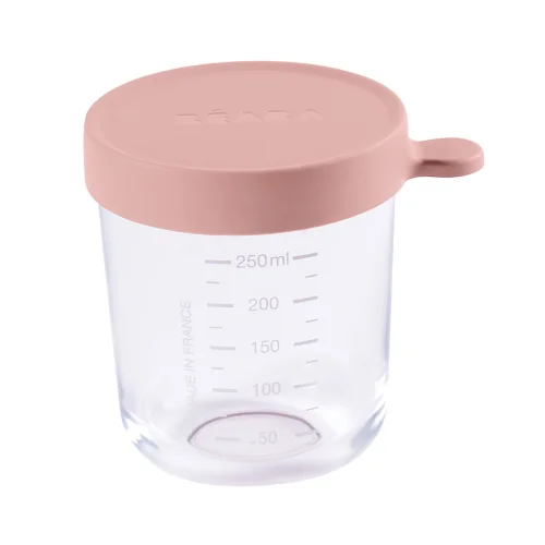 Beaba - 250 Ml Conservation Jar In Superior Quality Glass