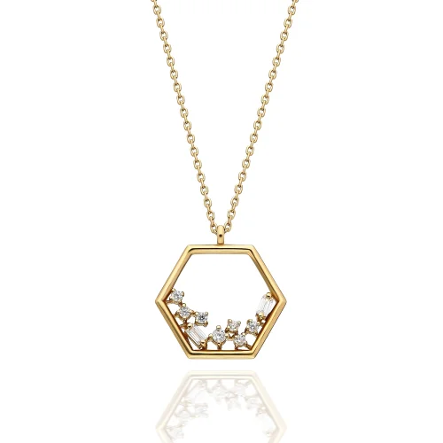Cult & Glint - In Hexagon Necklace