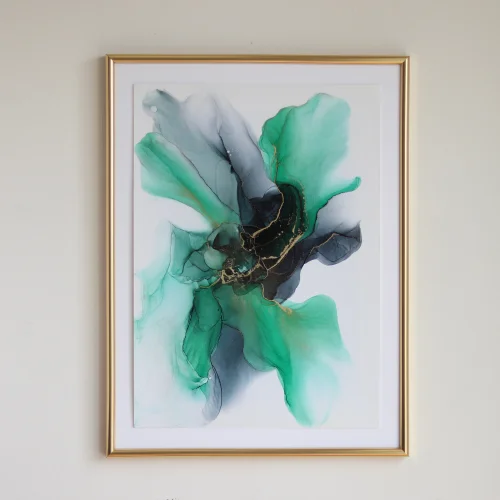 Anastasha Ozlu - Echeveria Painting