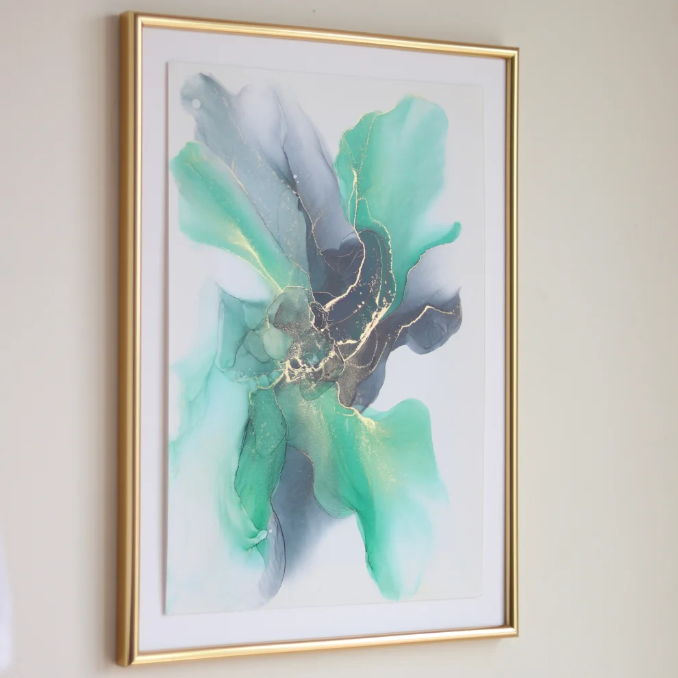 Anastasha Ozlu - Echeveria Painting