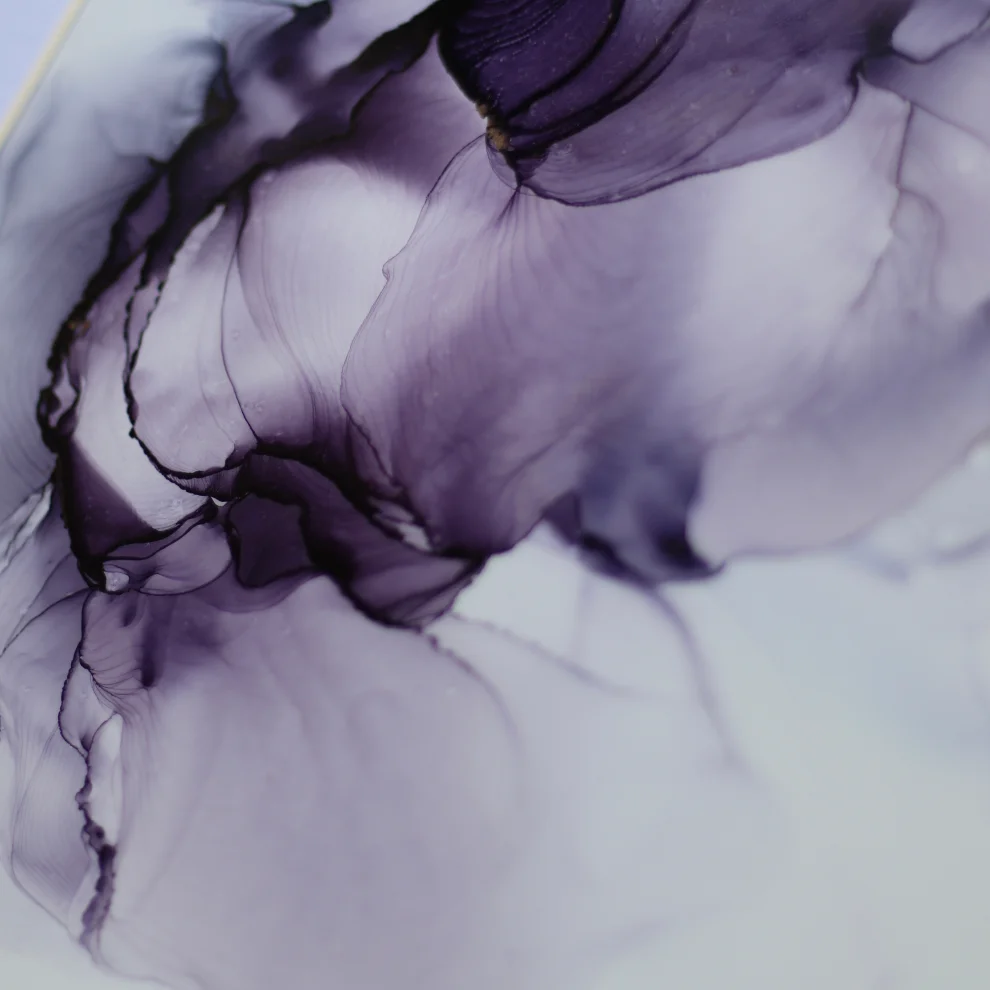 Anastasha Ozlu - Purple İris Resim