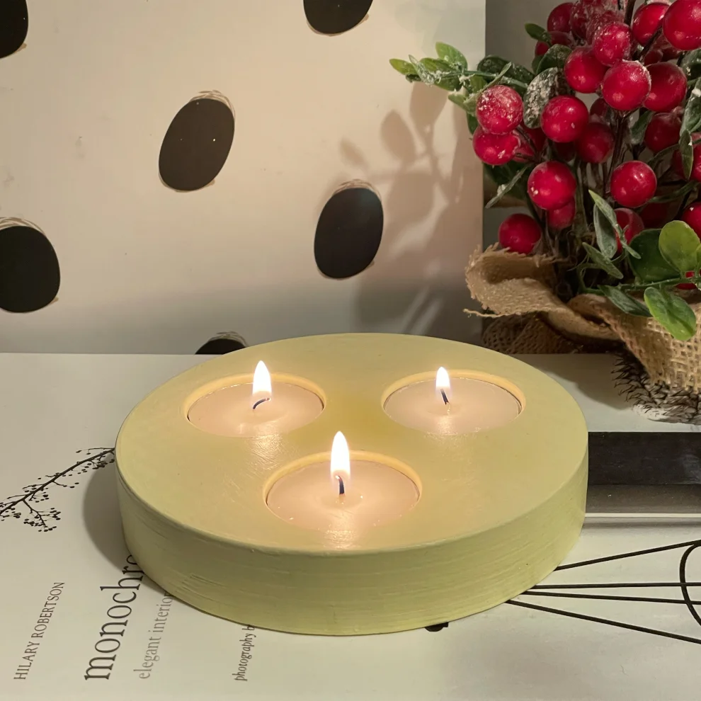 Candu Things - Trio Tealight Candle Holder
