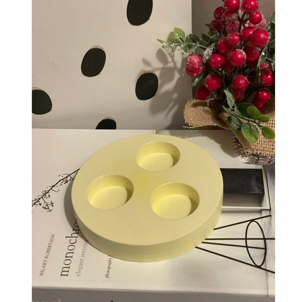 Candu Things - Trio Tealight Candle Holder