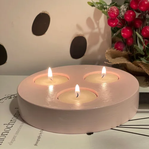 Candu Things - Trio Tealight Candle Holder