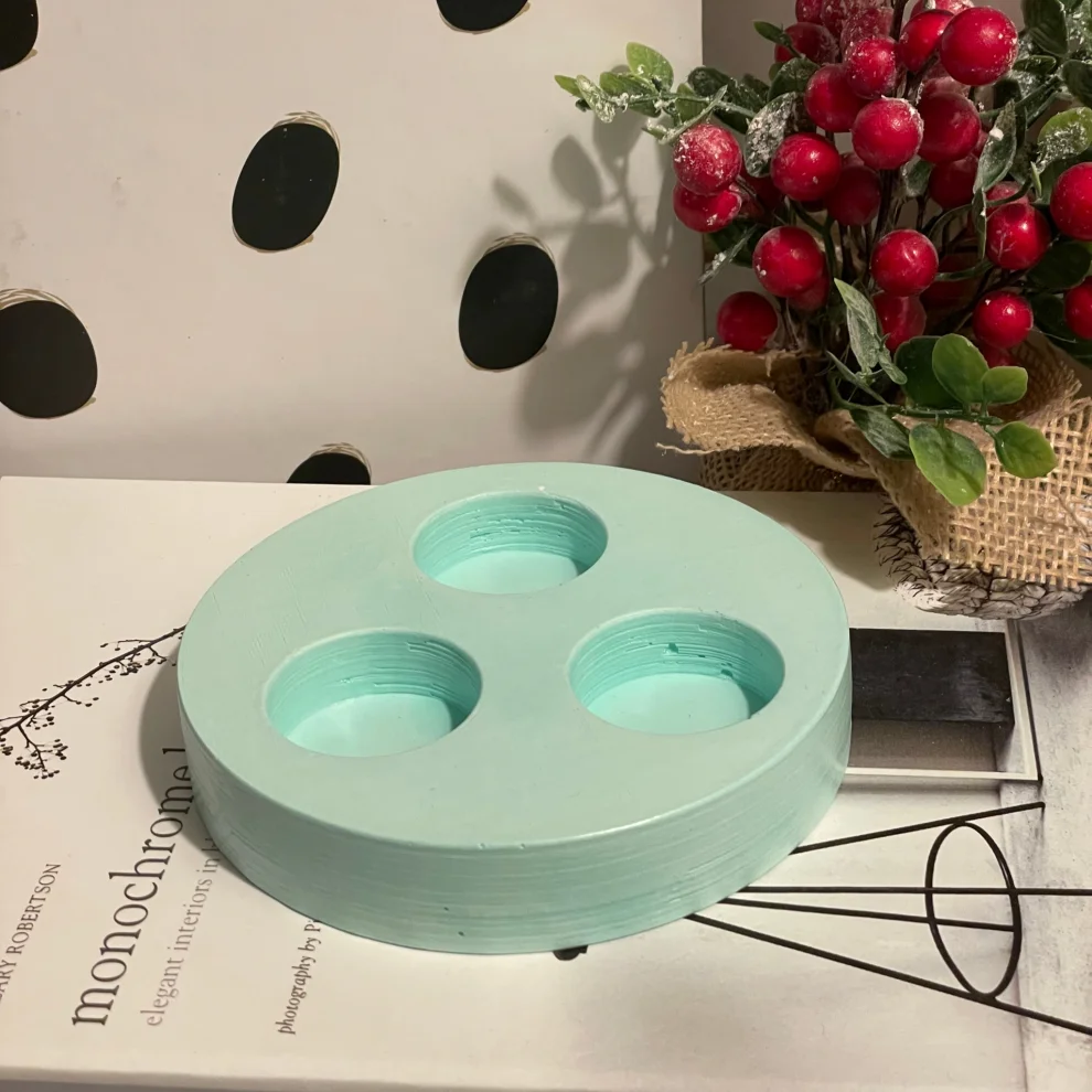 Candu Things - Trio Tealight Candle Holder