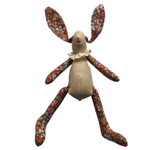 Morbido Toys - Çiçekli Tavşan Oyuncak