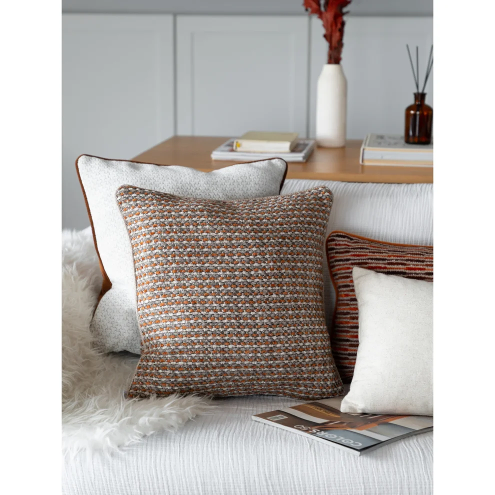 Beauty of the House - Cappuccino Collection Decorative Pillow