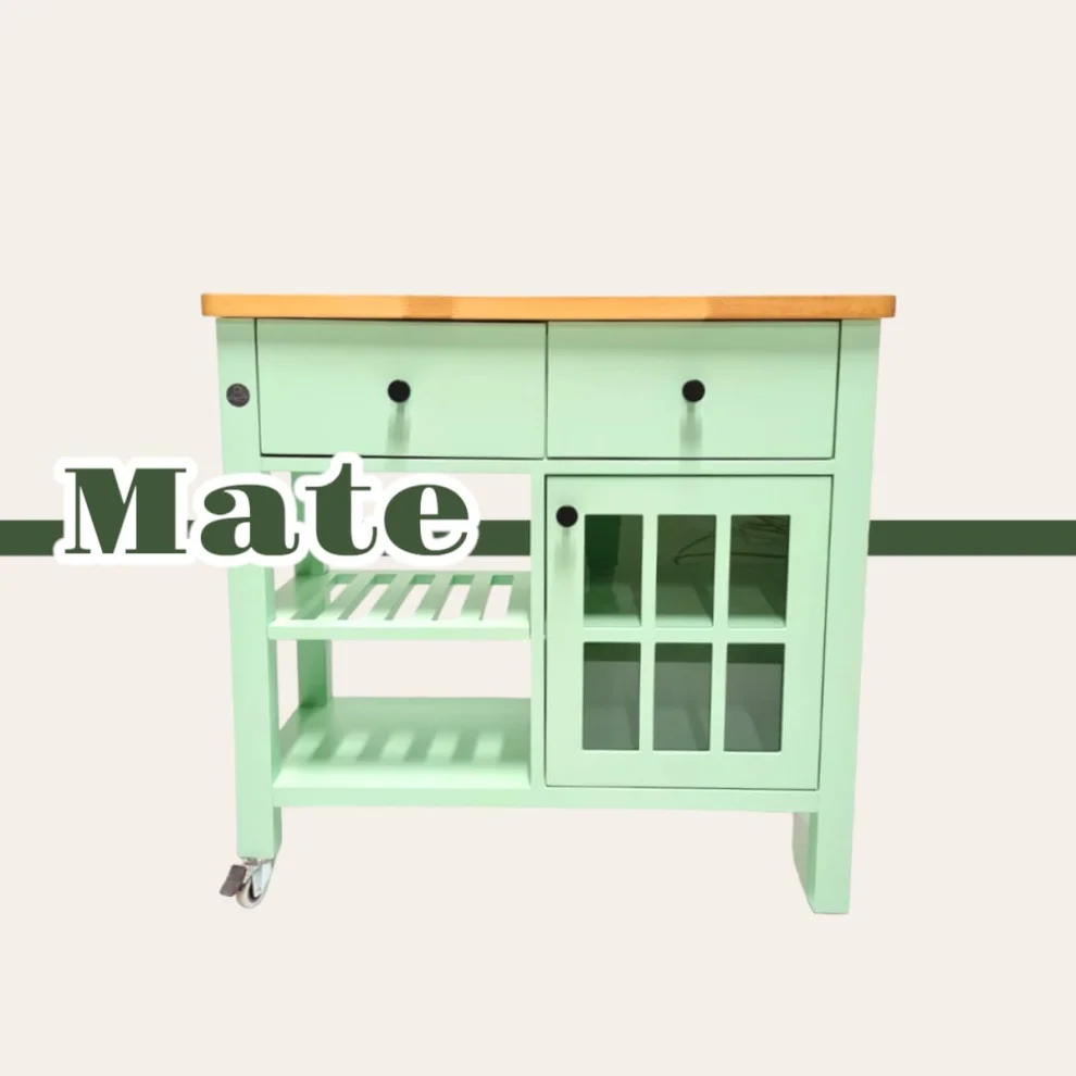 Dipole Mobilya - Mate Lacque Kitchen Servant Furniture