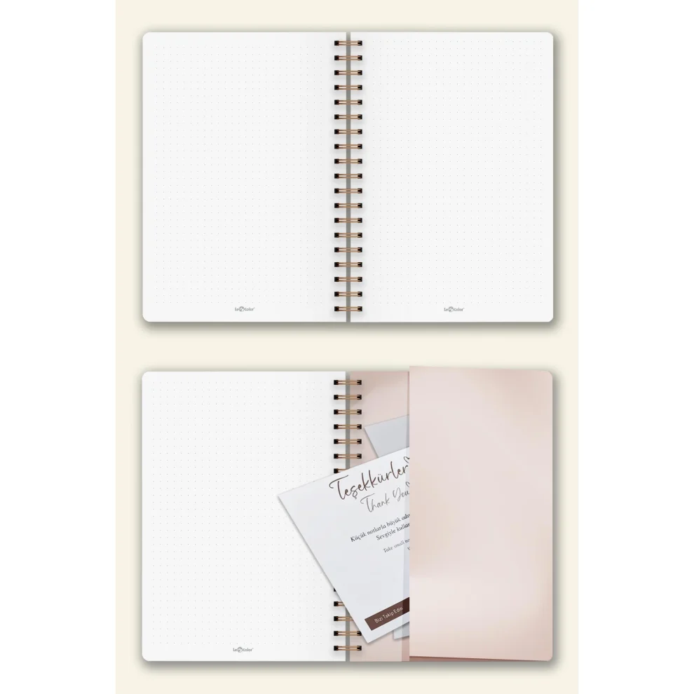 Lecolor - Dotted Bullet Journal Pro Notebook Aura A5