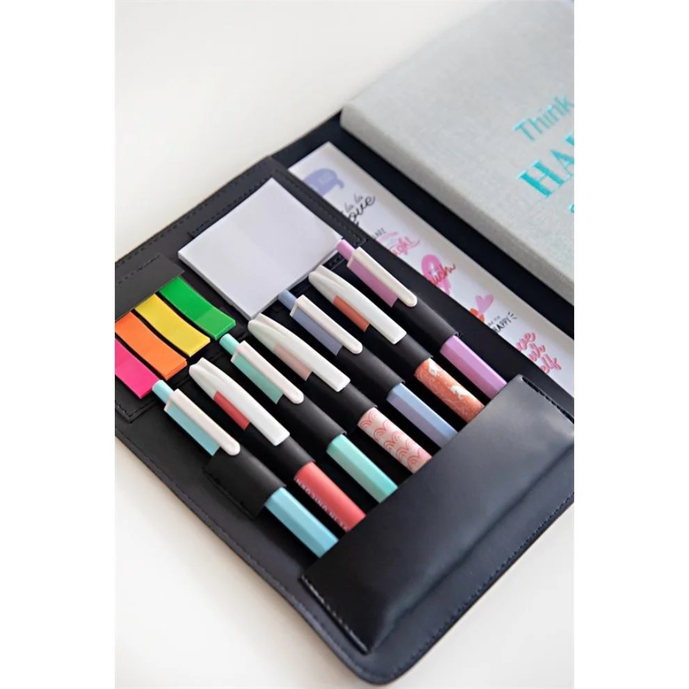 Lecolor - Organizer Defter - 8.1 Inç İpad Çanta