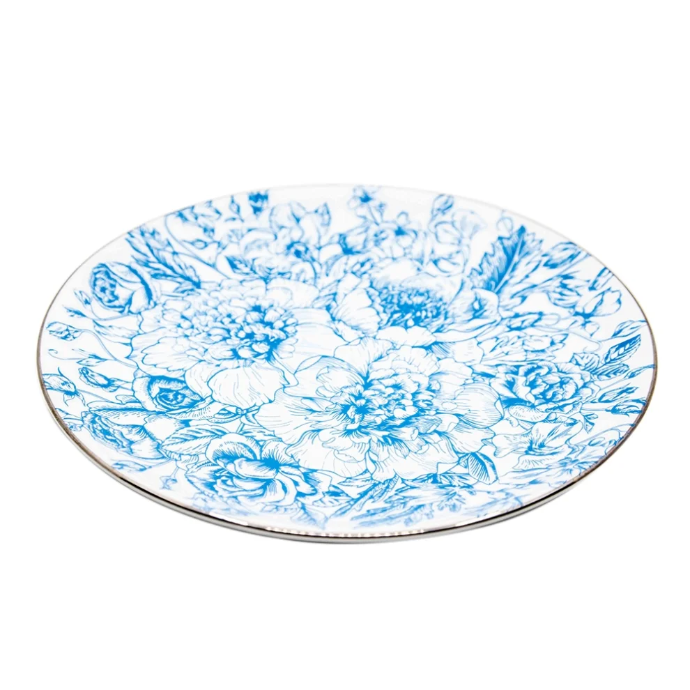 Mİ Su Deco - Floral Patterned Plate