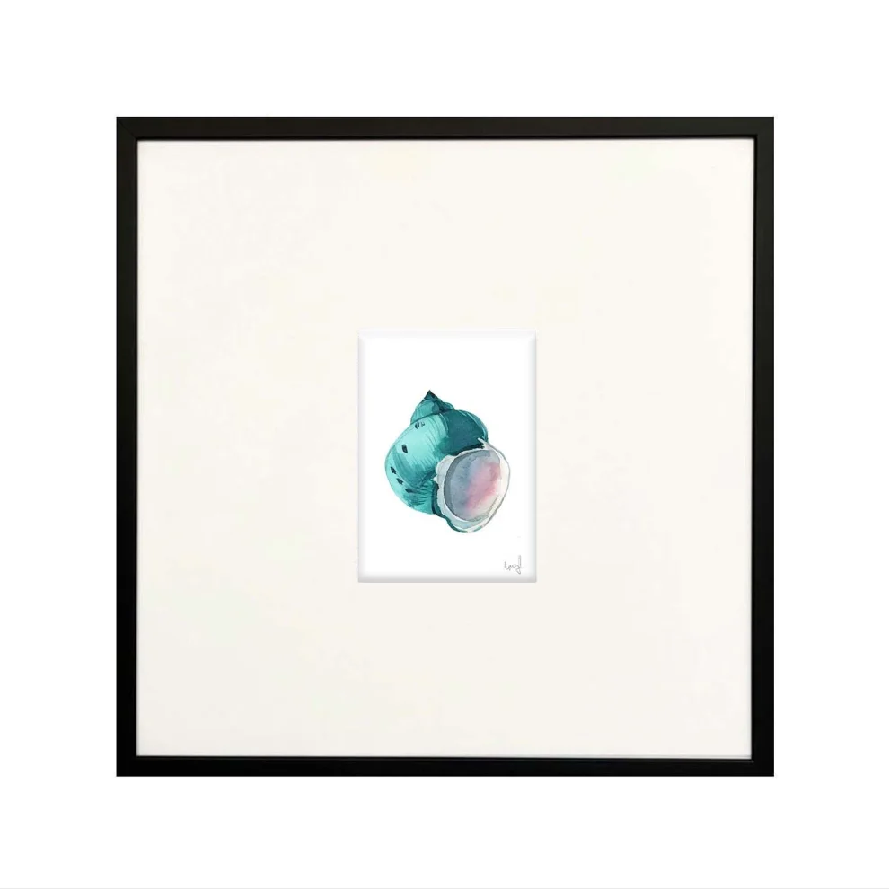 Nakalend - Ocean Serisi No:2 Framed Art