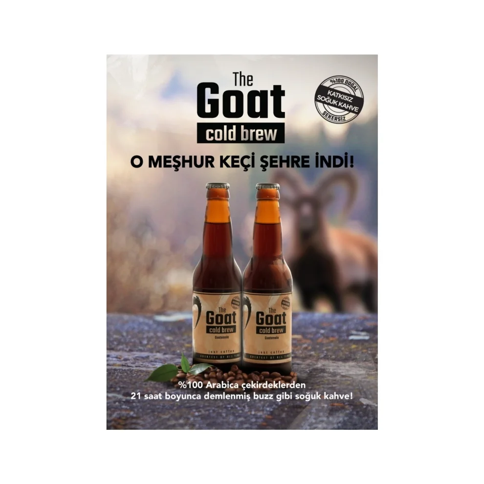 The Goat - Cold Brew Original Kahve 250 Ml X 12 Adet