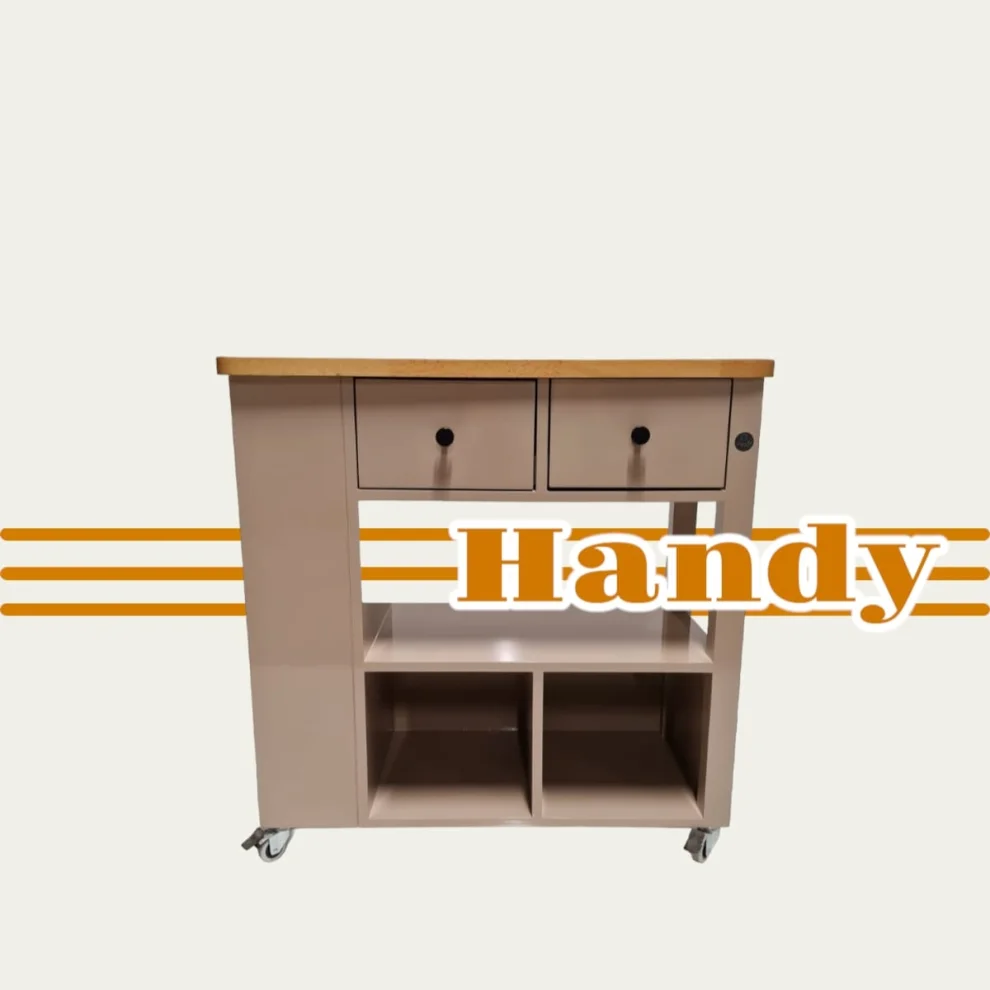 Dipole Mobilya - Handy Glossy Lacque Kitchen Servant Furniture