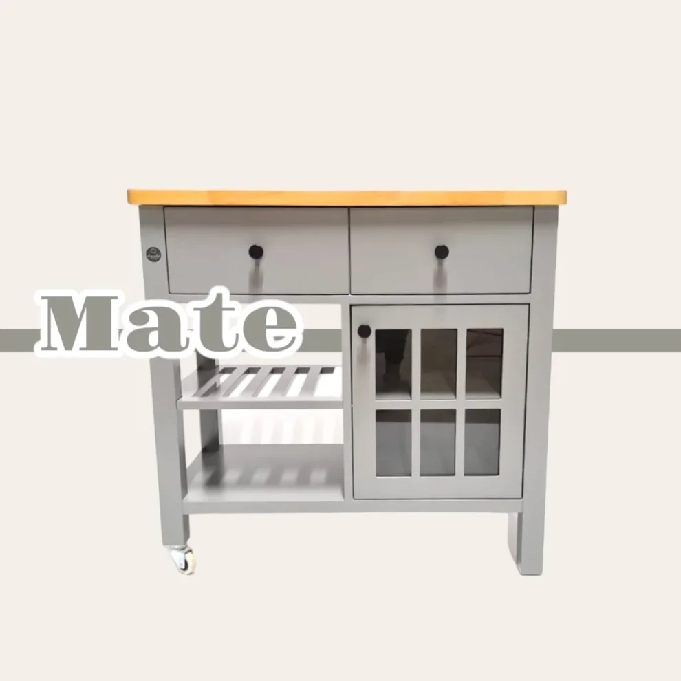 Dipole Mobilya - Mate Matt Lacque Kitchen Servant Furniture