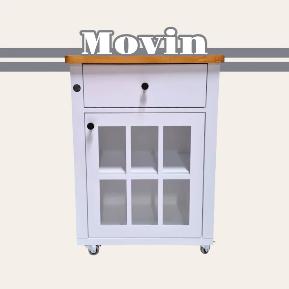 Dipole Mobilya - Movin Matt Lacque Kitchen Servant Furniture