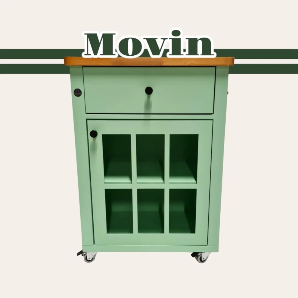 Dipole Mobilya - Movin Matt Lacque Kitchen Servant Furniture