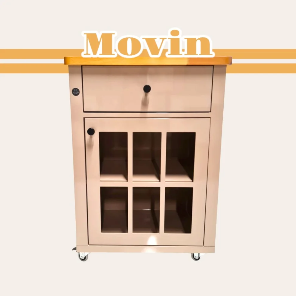 Dipole Mobilya - Movin Glossy Lacque Kitchen Servant Furniture