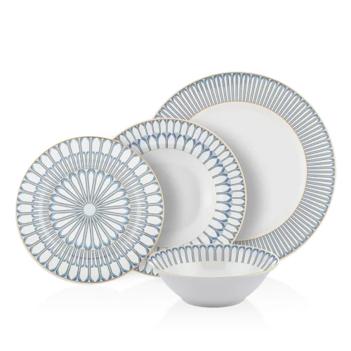 The Mia - Ajoure Food Set 24 Pieces