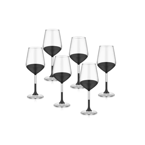 The Mia - Dark Wine Goblet 6th Set