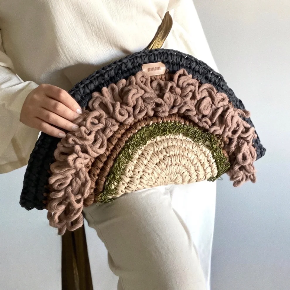 Mima - Yarım Ay Çanta Clutch