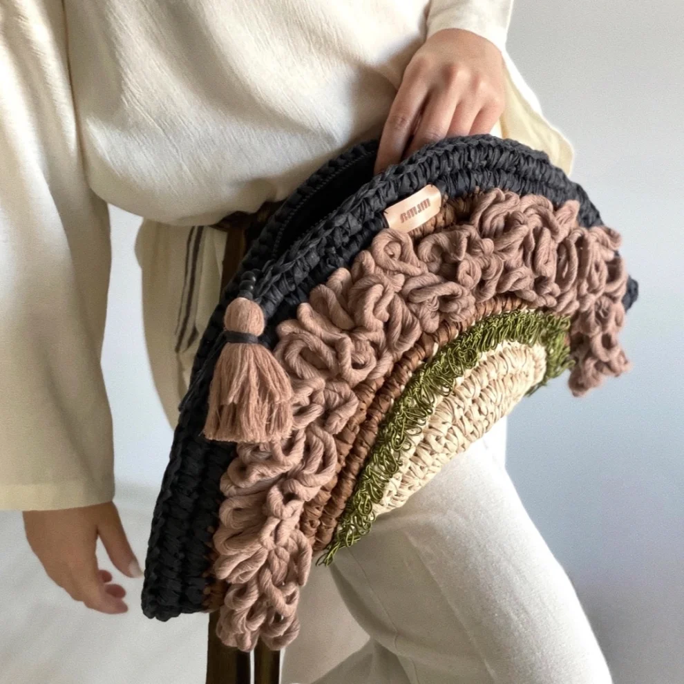 Mima - Yarım Ay Çanta Clutch