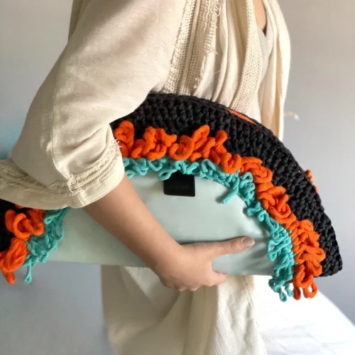 Mima - Yarım Ay Çanta Clutch