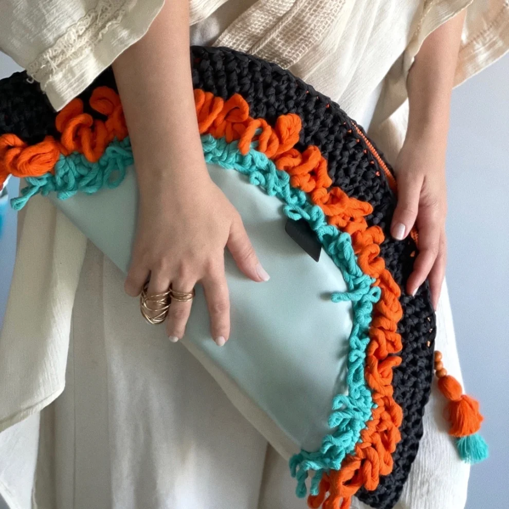 Mima - Yarım Ay Çanta Clutch