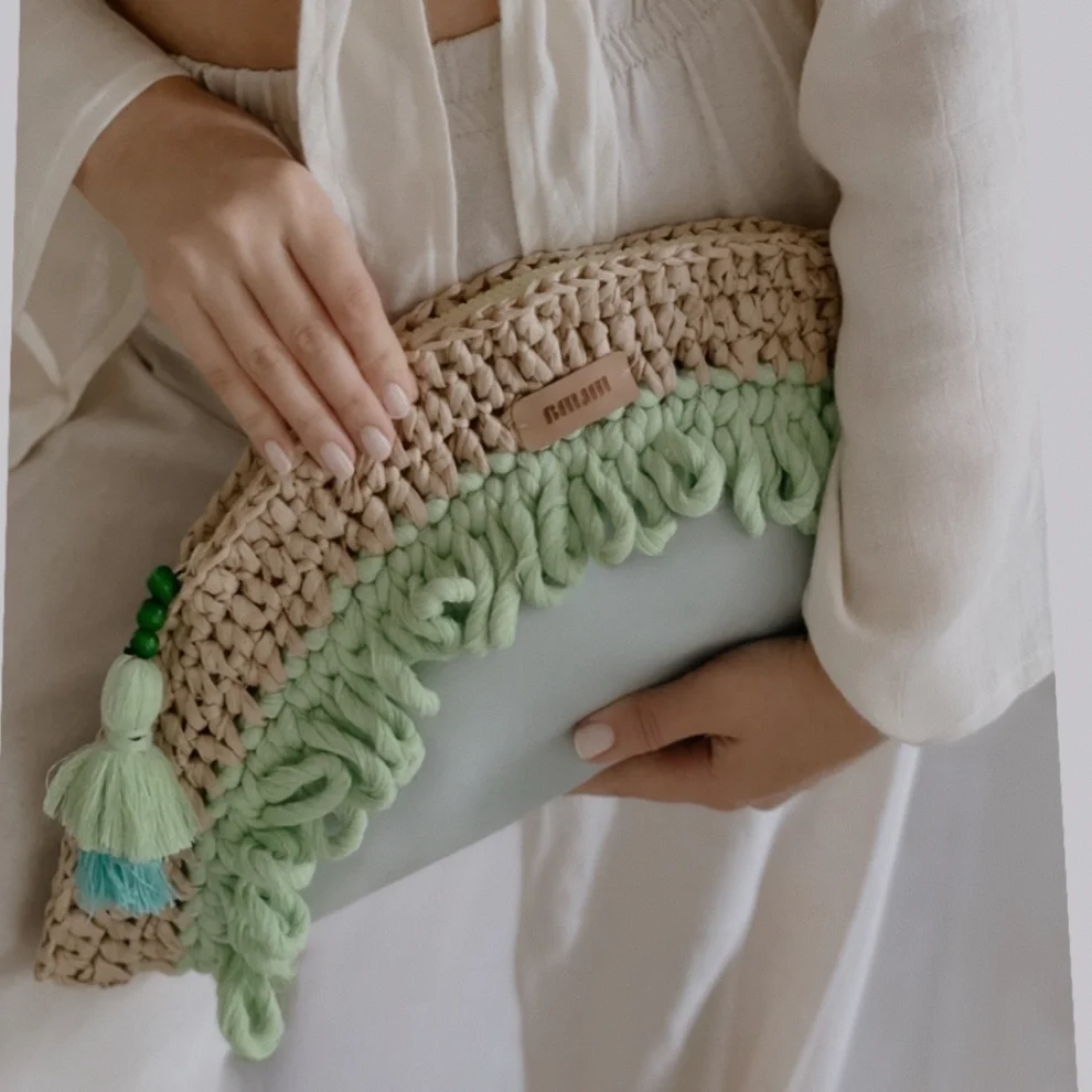 Mima - Yarım Ay Çanta Clutch