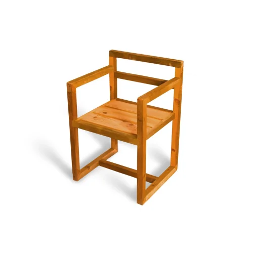 Baraka Concept - Radom Pine Tree Special Design Wood Chair