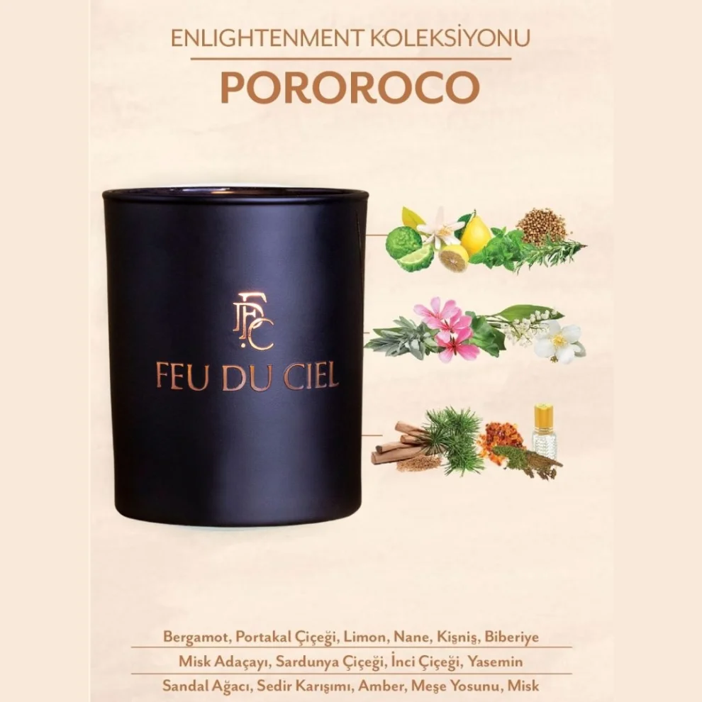 Feu du Ciel - Signature Pororoco Candle 150 G