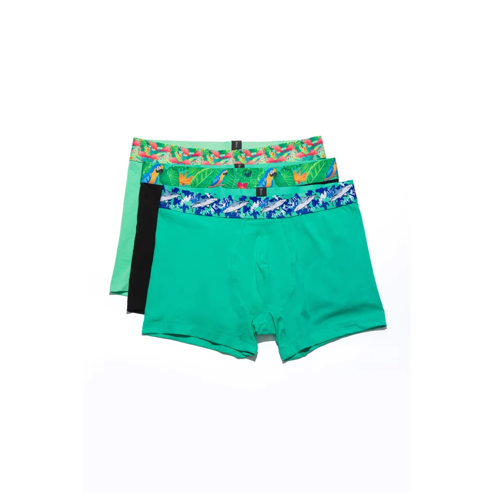 Paul Kenzie - Triple Men's Boxer Comfort Flex - Nature