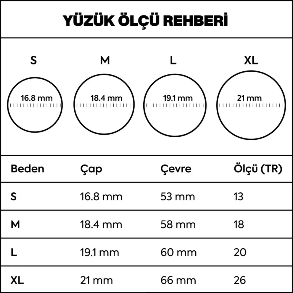 Raftaf - Basic Gümüş Yüzük