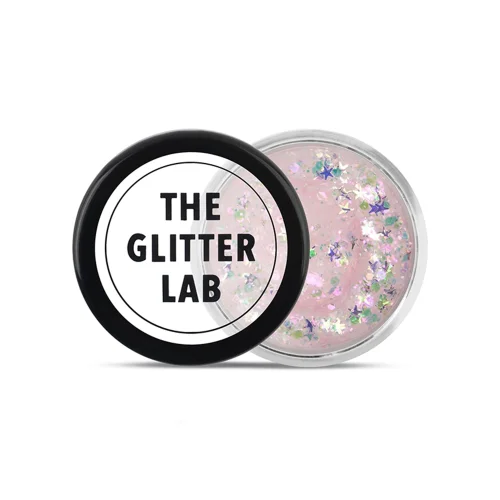 The Glitter Lab - White Stars Gel Glitter 10gr E