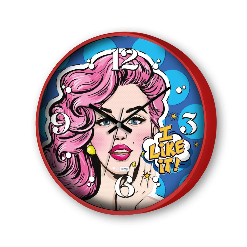 The Mia - Popart Wall Clock