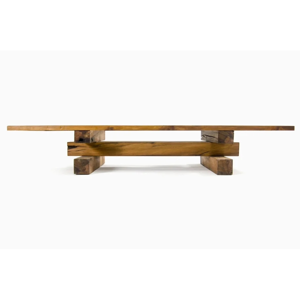 Baraka Concept - Yaba Glass Travers Middle Coffee Table