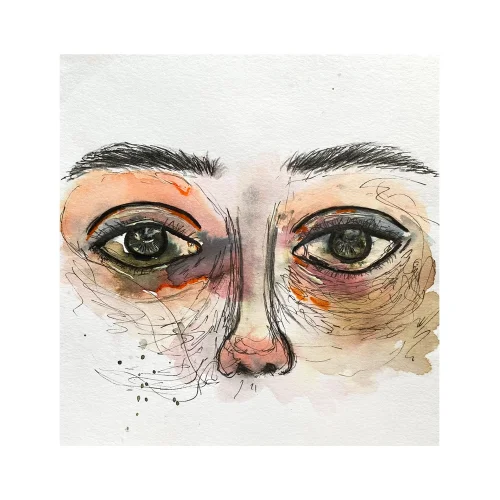 Çizginseninle - Unknown Lines Portrait Sketch Artwork