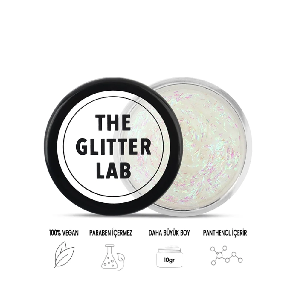 The Glitter Lab - White Freckles Gel Glitter 10gr E