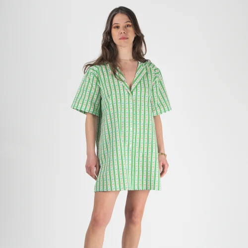 Pemy Store - Grass Gömlek Elbise