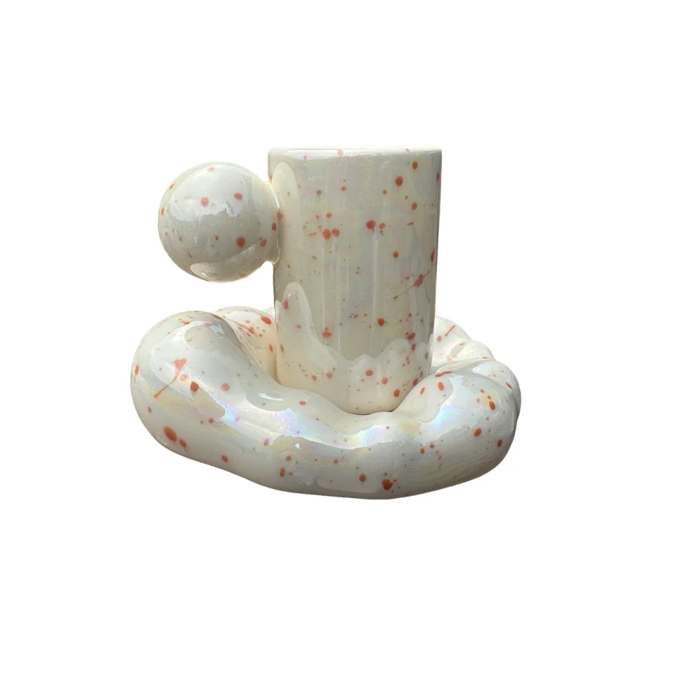 Misk Cup Ceramic - Bubble Kupa