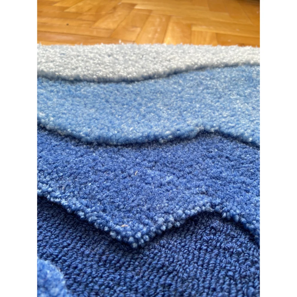 Tuft Art - Blu E Thelle Rug