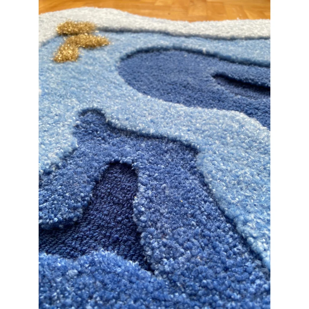 Tuft Art - Blu E Thelle Rug