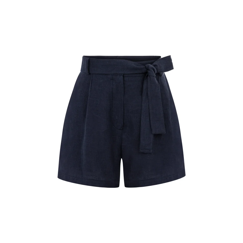 H and sale m linen shorts