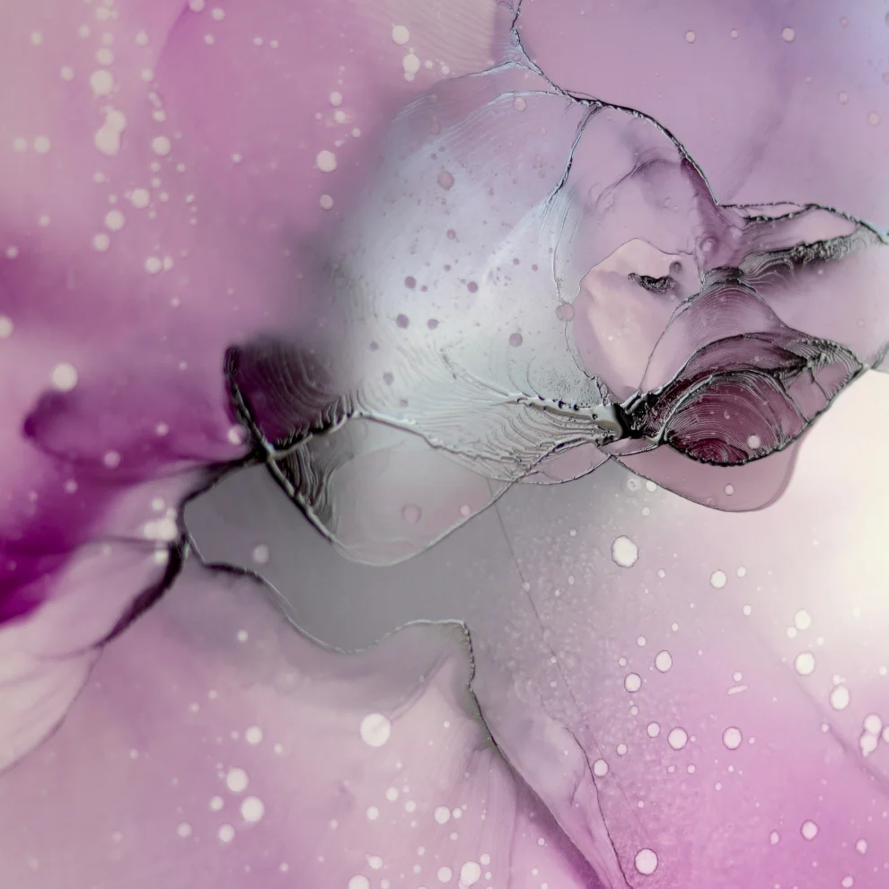Anastasha Ozlu - Purple Smoke Original Resim