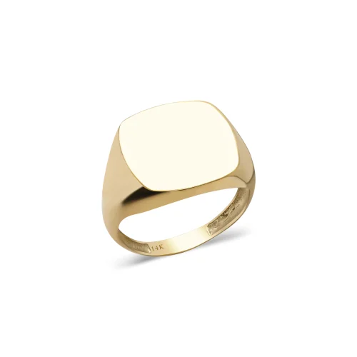 Cult & Glint - Oval Square Pinky Ring