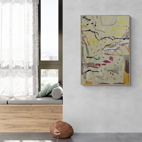Şahika Altınsoy - Hills And Echo/6 Painting