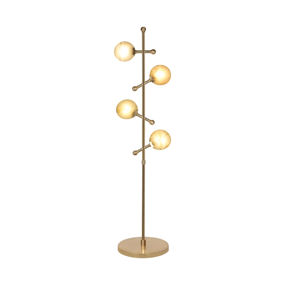 BA Onyx - Onyx Merlot Floor Lamp