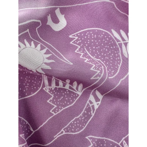 Ubeen - The Sun Will Rise Square Silk Scarf