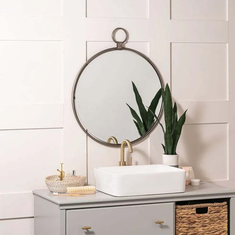 Modabilya - Ringo Gold Wall Mirror